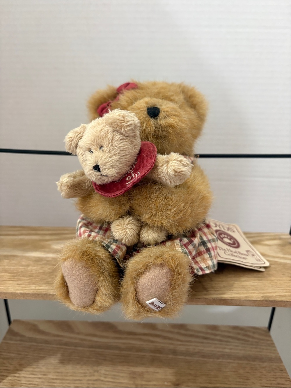 Vintage The Head Bean Collection Boyds Bear Mamma Bundles 9”